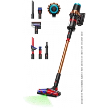Dyson V16 Piston Animal akumulátorový tyčový vysávač so špeciálnou čistiacou súpravou (495948-01), matná čierna/meď