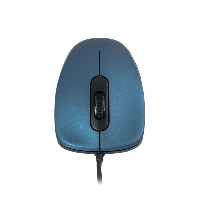 ModeCom MC-M10S - myš - optická - 3 tlačidlá - káblová - USB - modrá