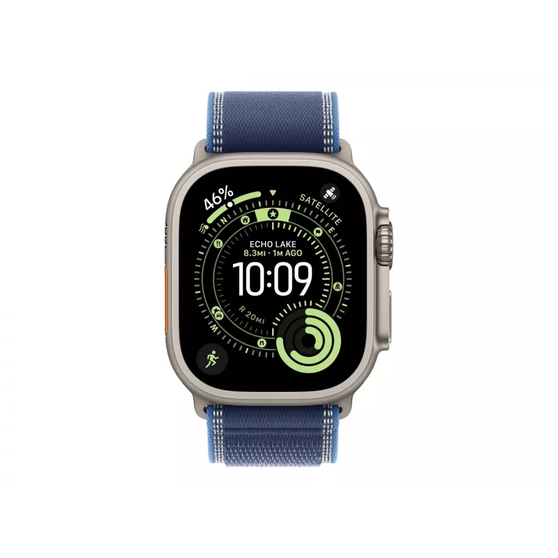 Remienok Apple MFT74ZM/A smartwatch modrý titán polyester spandex nylon