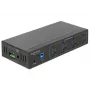 Delock 63309 externý priemyselný USB hub, 4 x USB 3.0 Type-A, ochrana ESD 15 kV, kovové puzdro, montáž na stenu