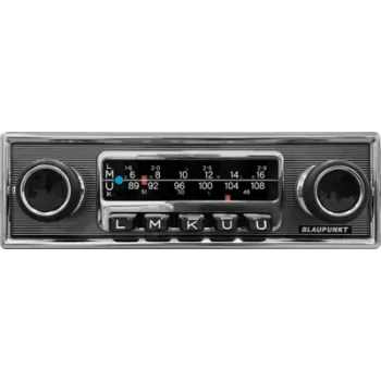 Autorádio BLAUPUNKT Frankfurt Stereo MB — retro dizajn, podpora DAB+, Bluetooth, AUX, USB