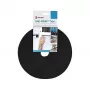 Suchá páska na káble Velcro 25 m x 16 mm FRT nekonečná rolka, čierna