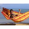 Hojdacia sieť Barbados Papaya AZ-1018200, kempingová hojdacia sieť červená