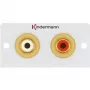 Zásuvkový modul 2 x RCA Kindermann 7444000510
