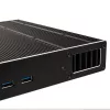 Akasa Plato TN - Ultra Small Form Factor (USFF) - PC - čierna - hliník - domáca kancelária - Kensington