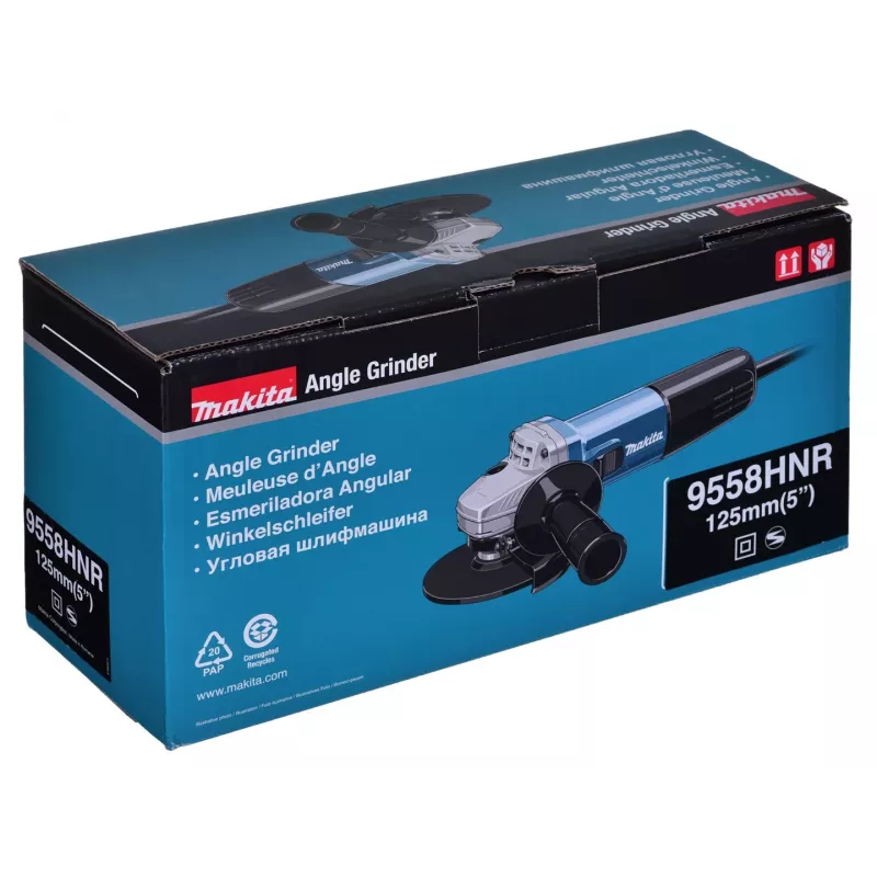 Makita 9558HNR uhlová brúska, 125 mm