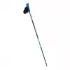 Palice na nordic walking Viking Kije Nordic Walking Ruten Pro modrá‑limetková nastaviteľné 83–135 cm