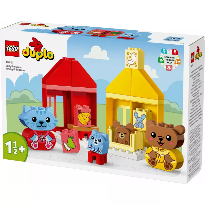 LEGO DUPLO Moje prvé denné rutiny: jedlo a spánok 10414
