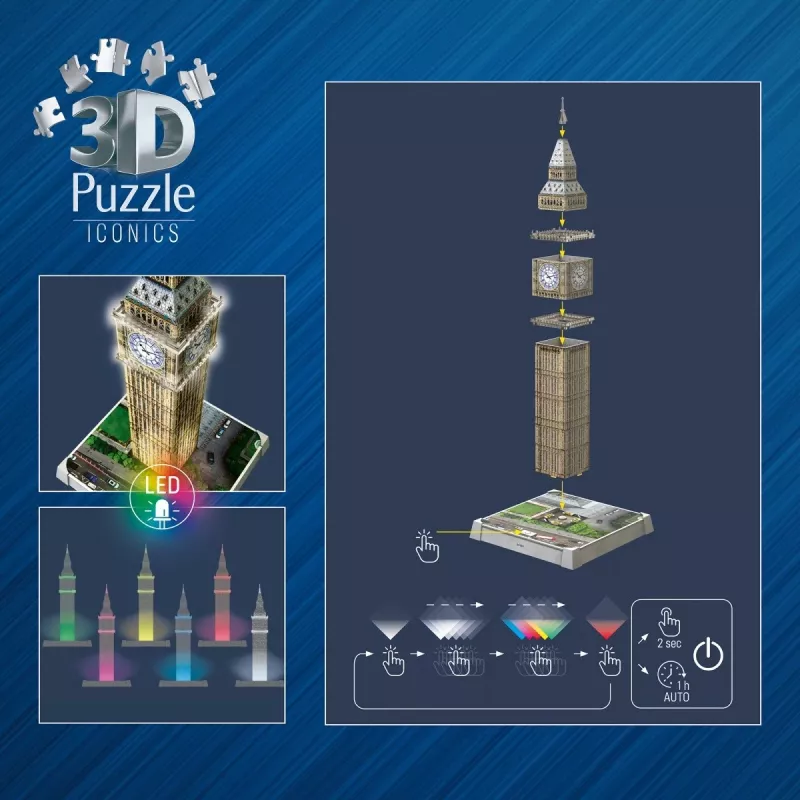 3D puzzle Big Ben Clock Tower London