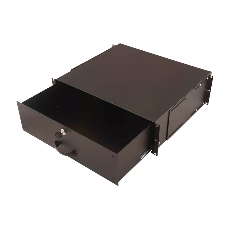 Digitus výsuvný držiak klávesnice a priehradka na dokumenty pre 483 mm (19 inch) skrine
