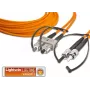 Lightwin vysokokvalitný duplexný LWL patch kábel, MM OM1, SC - ST LWL patch kábel (LDP-62 SC-ST 10.0)