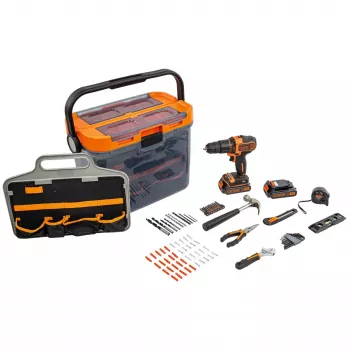 Akumulátorový príklepový vŕtací skrutkovač BLACK+DECKER BCKSB04