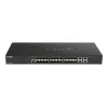 D-Link 24-portový 10G SFP+, 4-portový 10GBASE-T Smart Managed switch