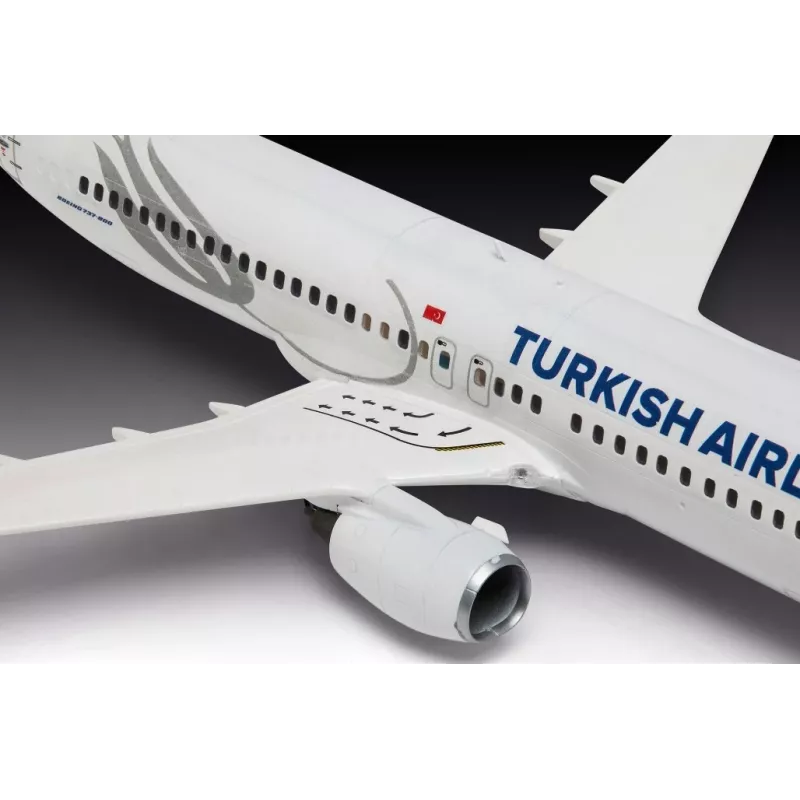 Plastové modelové lietadlo REVELL Boeing 737-800 Turkish Air mierka 1:144