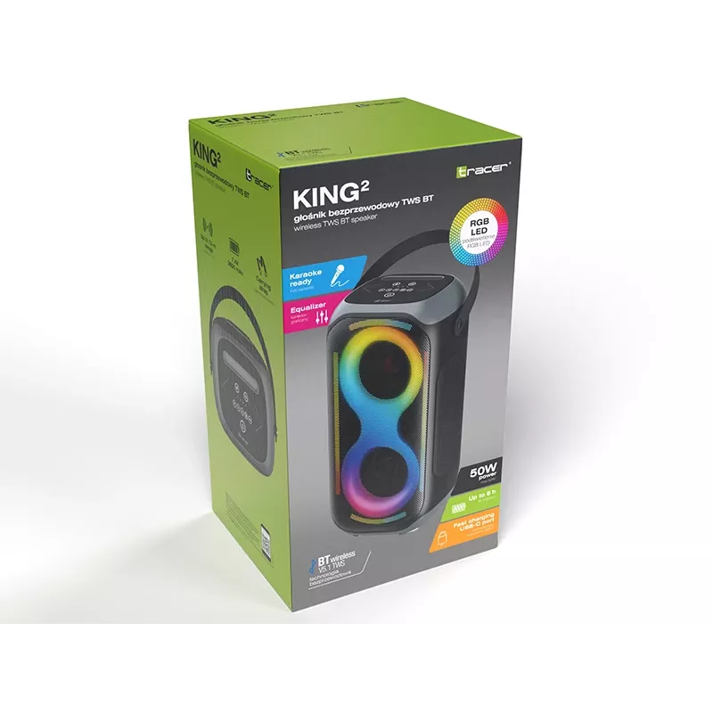 TRACER Reproduktor Poweraudio King 2 BT TWS