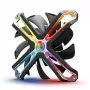 Zalman ZM-SF120.120mm RGB ventilátor - adresovateľný konektor - jedinečne obrátený - skriňový ventilátor - 28 dB