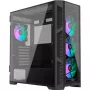 PONOS Ultra, Midi Tower, PC, čierna, ATX, EATX, micro ATX, Mini-ITX, SPCC, skriňa