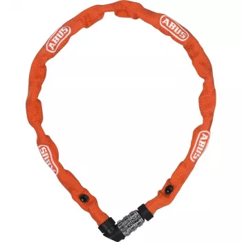 Reťazová zámka ABUS 57657 oranžová 1100 mm oceľ 330 g