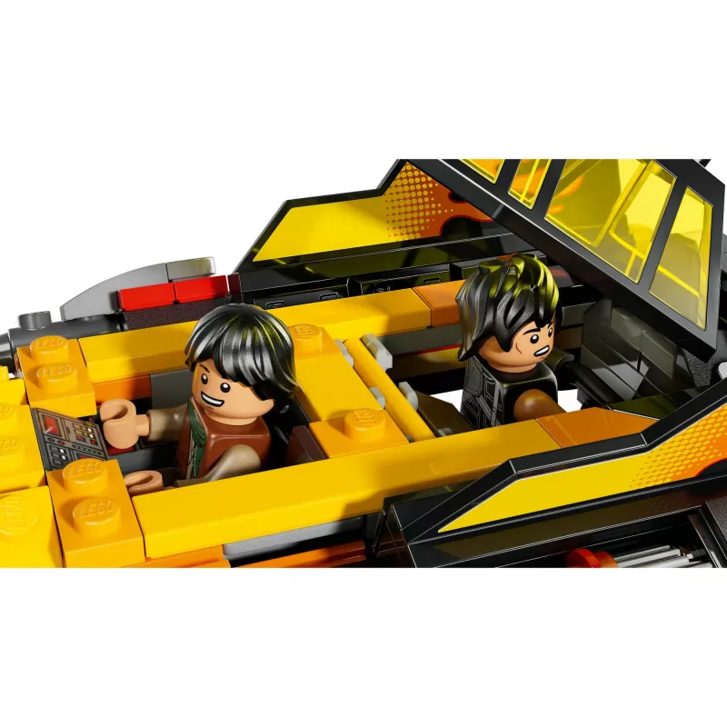 LEGO Star Wars Flame Speeder 75414 snežná sada – 349 dielov, 3 minifigúrky, vek 7+