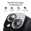 Safemo ST1 SolarCam 4K UHD video, 8x zoom, 132° výhľad, nočné videnie, Wi-Fi 2,4 GHz, 3W solár, biela