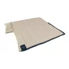 Spací vak Outwell Contour Lux XL — rektangulárny pre dospelých, polyester, 2200×1050 mm, pre používateľov do 190 cm, modrý