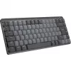 Logitech MX Mechanical Mini 920-010782 bezdrôtová podsvietená klávesnica, klikavé spínače, RF bezdrôtovo + Bluetooth LE, US International QWERTY, grafitová