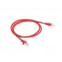 Lanberg PCU5-20CC-0100-R Patch kábel Cat.5e UTP, 1 m, červený, balenie 10 ks