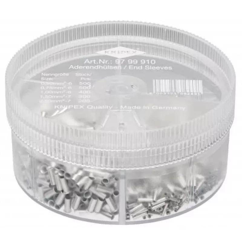 Káblová dutinka Knipex 97 99 910 strieborná 9 cm