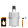 Kempingová lampa Superfire T26-S — 500 lm, solárne nabíjanie, 18 W