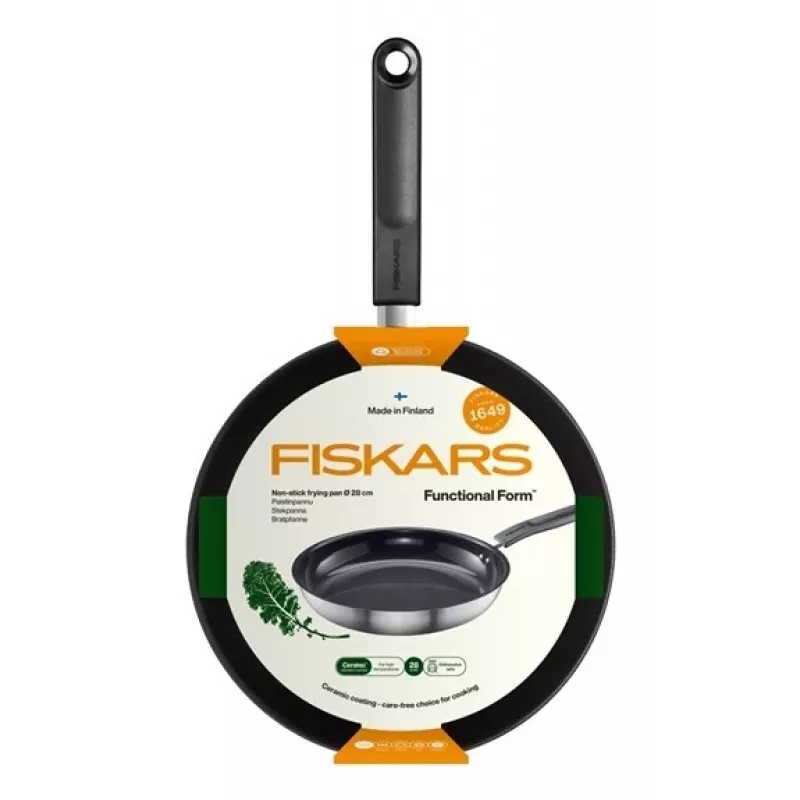 Fiskars 1072312 Functional Form panvica 280 mm gourmet panvica na vyprážanie okrúhla
