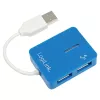 LogiLink USB 2.0 4-portový hub - modrý - Windows 98SE/ME/200/XP/Vista/2003/7 (UA0136)