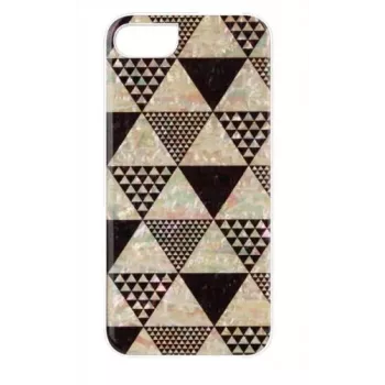 Ochranné puzdro iKins pre Apple iPhone 8/7 – biely pyramídový dizajn