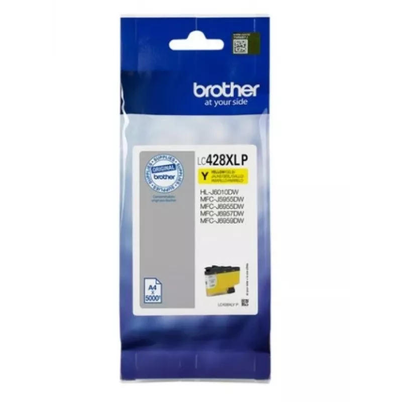 Brother LC-428XLYP atramentová kazeta 1 ks originálna žltá
