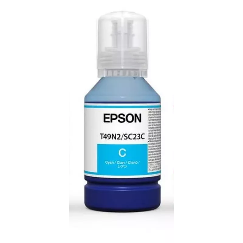 Atramentová kazeta Epson azúrová 140 ml pre SC-T3100x (C13T49H20N) originálna