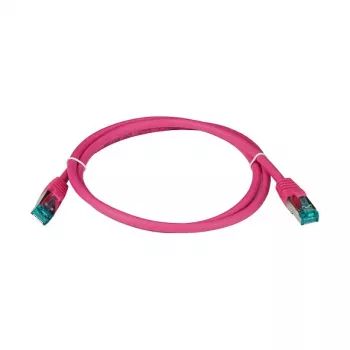 EFB-Elektronik RJ45 patch kábel Cat.6A S/FTP LSZH magenta 2m výrobca: EFB Elektronik (MK6001.2MA)