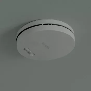Detektor dymu Hombli HBSA-0108 bezdrôtový fotoelektrický 3V lítium