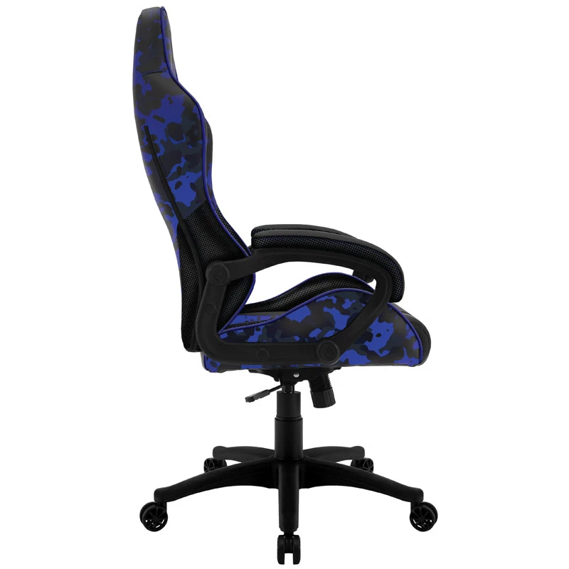 Herná stolička thunder x3 BC1 Camo Blue s výškovo nastaviteľným a sklopným sedadlom