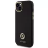 GUESS | GUHCP15M4DGPK | zadný kryt | Apple | iPhone 15 Plus/14 Plus | TPU, silikón, mikrovlákno | čierny
