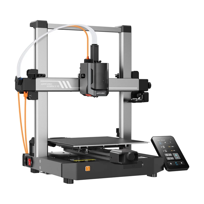 3D tlačiareň AnyCubic Kobra 3 V2 (K3V2-IP-O) — pracovný priestor 235×235×250 mm
