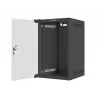 Nástenný rack LANBERG WF10-2309-10B 9U, 469×280×310 mm, hĺbka 10 palcov, čierna, IP20