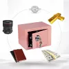 Extralink Home | Domáci trezor | Kancelária, kľúčový trezor, bezpečnostný trezor, Ružová, S-404