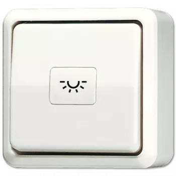 JUNG 631A elektrický spínač tlačidlo biela (631A)