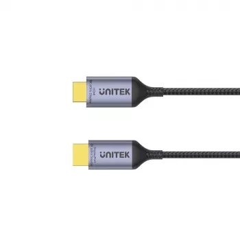 UNITEK KÁBEL DISPLAYPORT 1.4 NA HDMI 2.1, 8K, 1,8 M