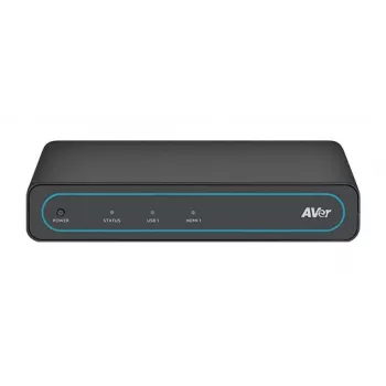 AV vysielač AVer UE1 čierny Cat5e Cat6 Cat7 100 m