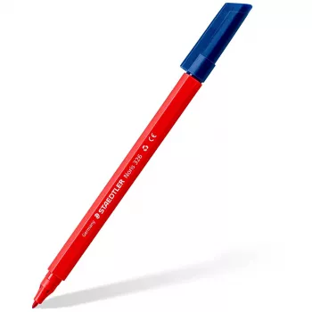 Fineliner perá Staedtler 326 C10 E1, ultrajemný hrot 1 mm, sortiment farieb, balenie 10 ks