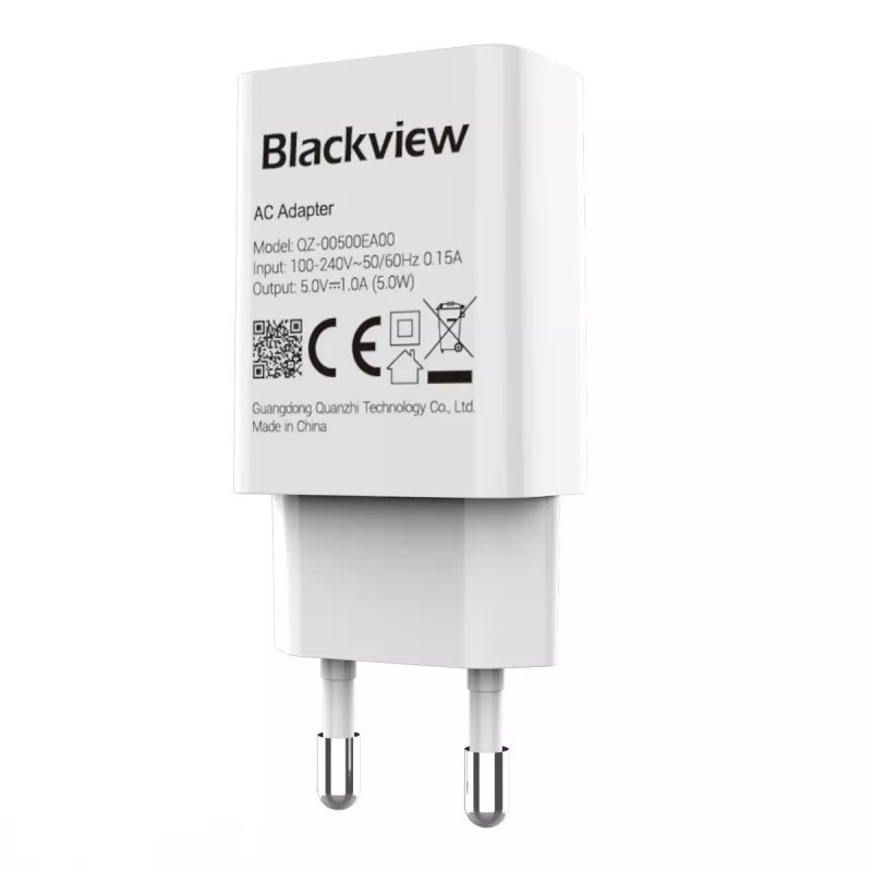 Nabíjačka 5W Blackview ASBVWLTCHAR5W01 kompaktný ľahký USB napájací zdroj 5 W