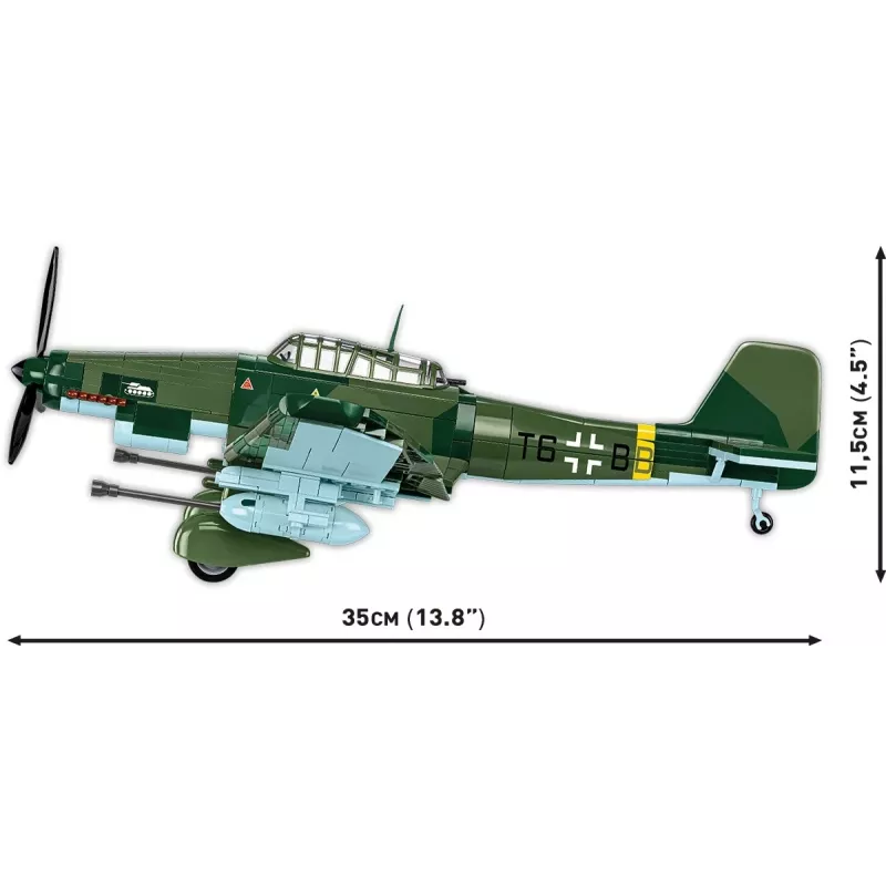 Stavebnica Cobi Blocks Junkers JU 87G-2 Stuka 571 diel