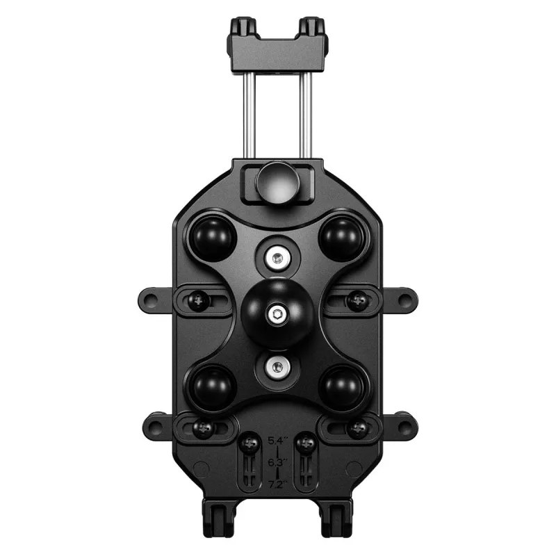 Pasívny držiak UleFone Armor Mount Pro pre mobilné telefóny — držiak, na bicykel a kolobežku, čierny