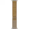 Remienok Apple 49 mm Tan Alpine Loop malý Natural Titanium Finish