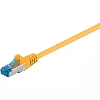 Goobay 93658 ethernetový patch kábel žltý